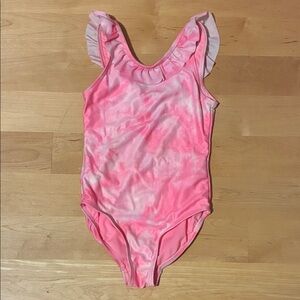 GAP Kids Pink Ruffle Swimsuit